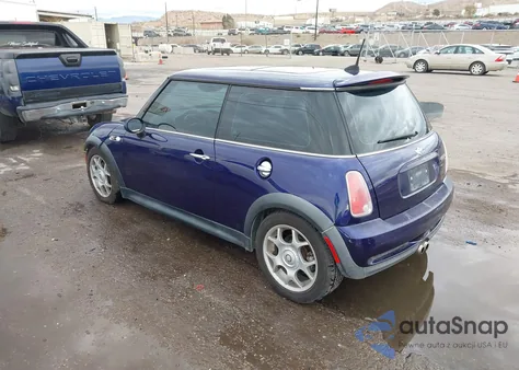 2005 Mini Cooper S from USA, damaged, VIN WMWRE33425TG95130